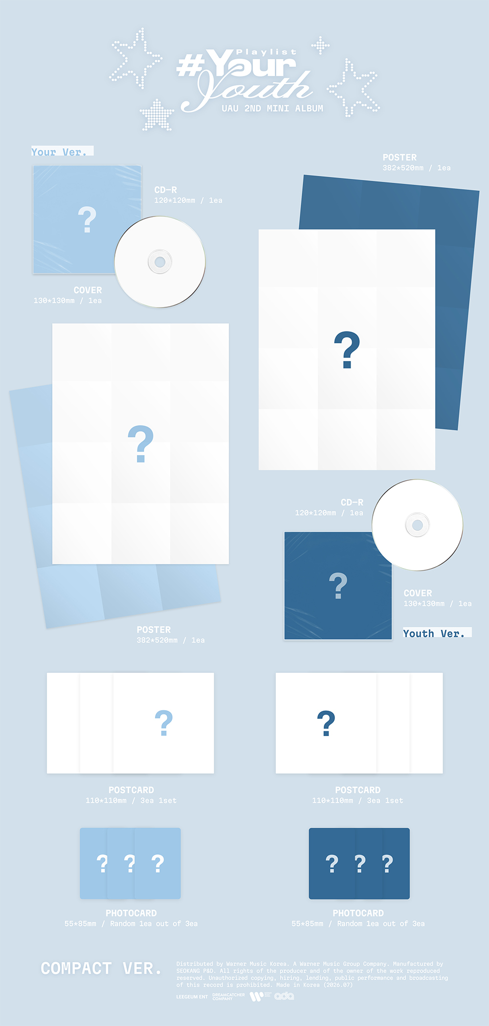 2nd Mini Album [Playlist #Your Youth] (COMPACT Ver.)